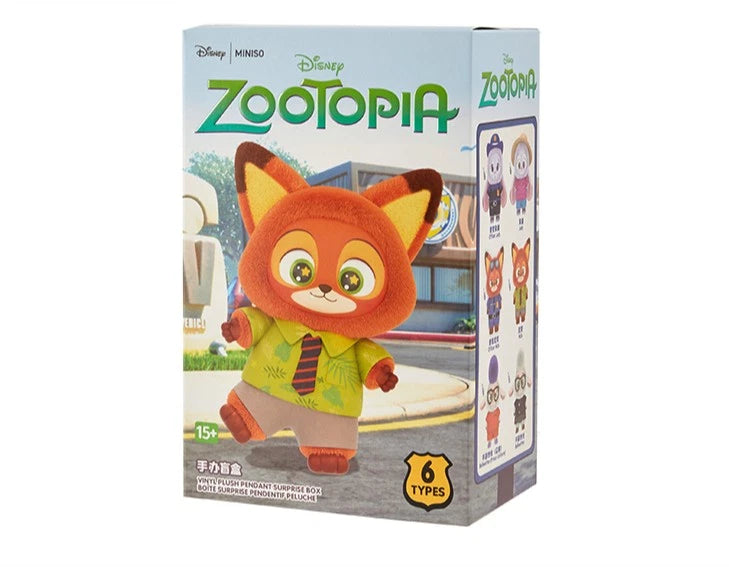 Disney Zootopia Collection Vinyl Plush Toy Surprise Box