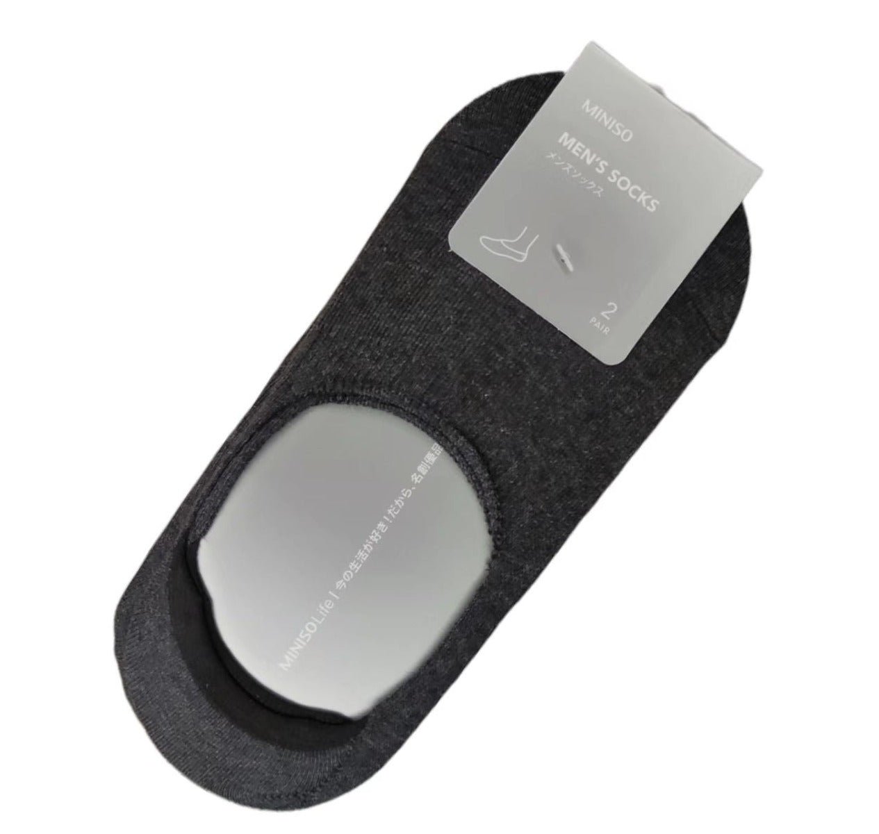 men Invisible Socks Pack Of Two MM-3000 1