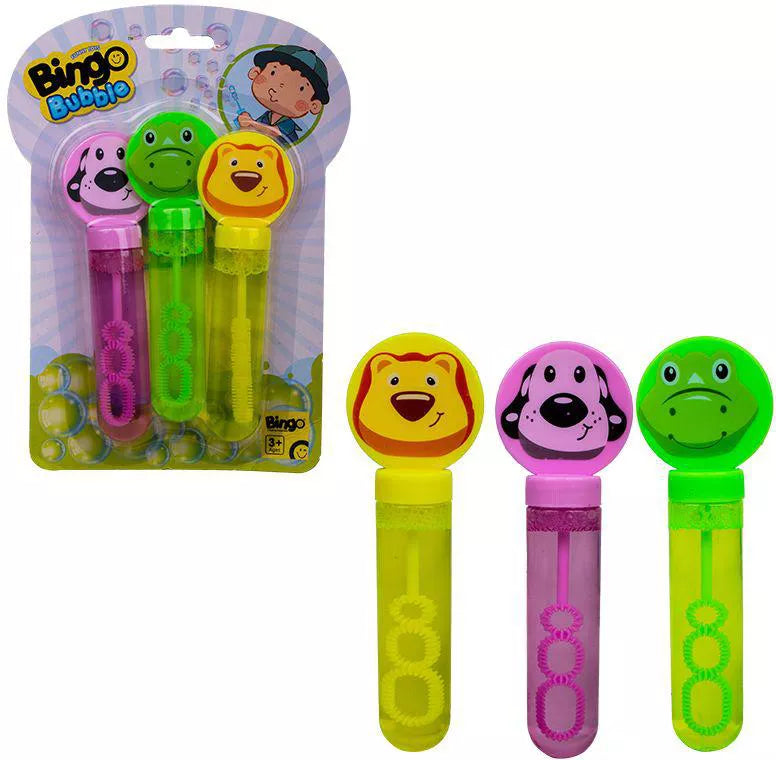 HK-9119 Bingo Bubbles Packet of 3 Pieces Animals