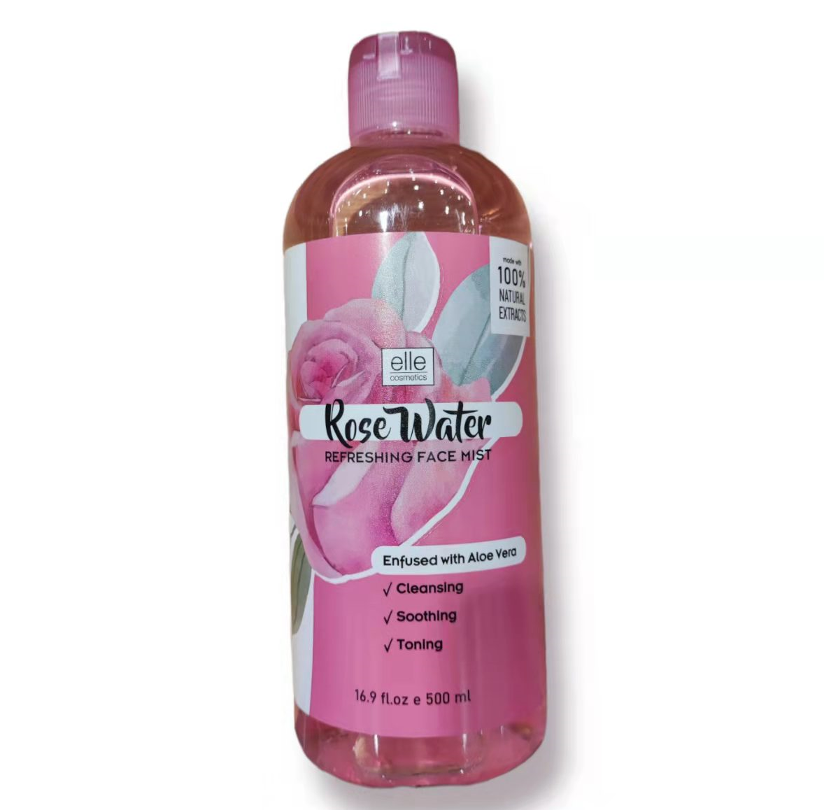 Elle Rose water Face Mist 500ml