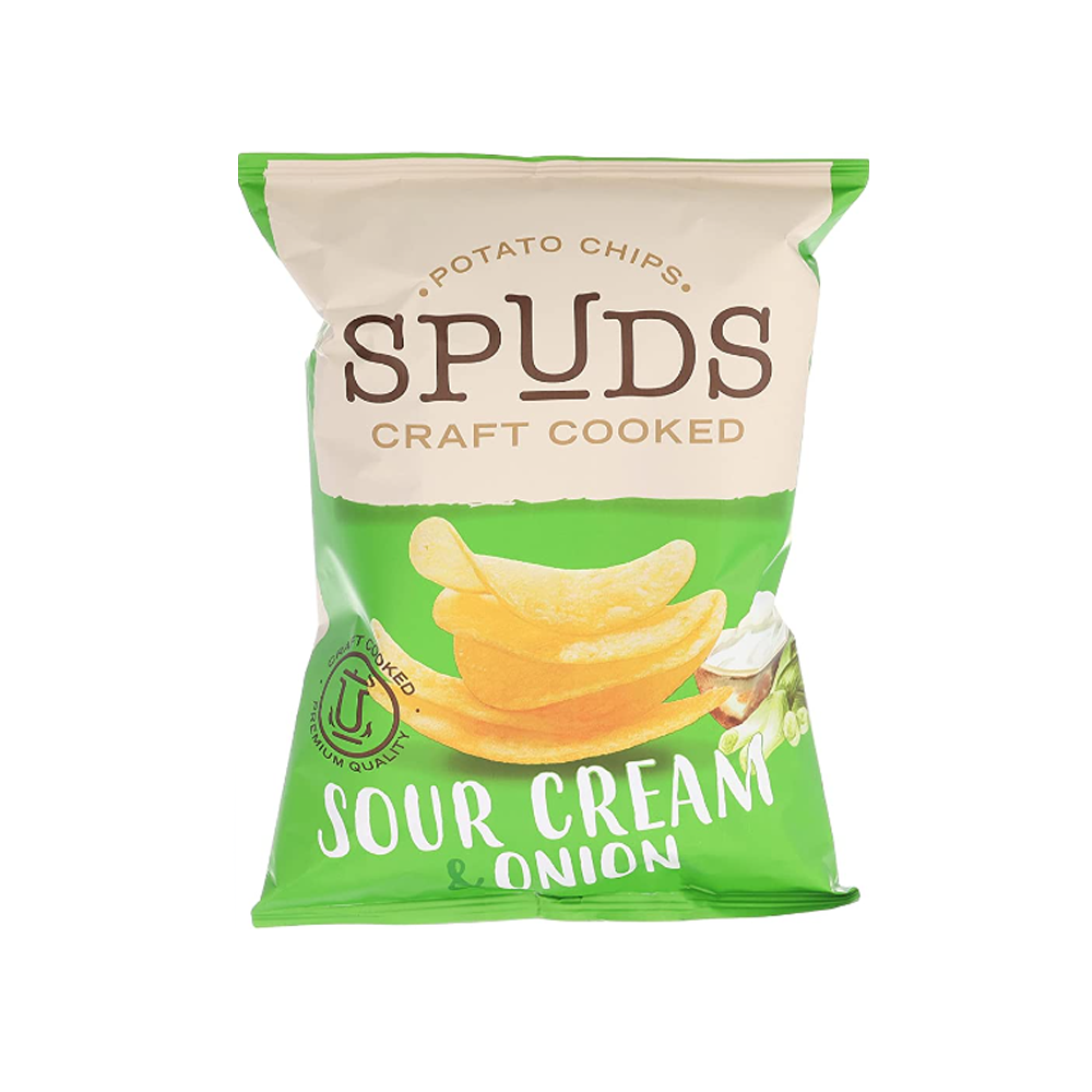 Spuds Sour Cream Onin