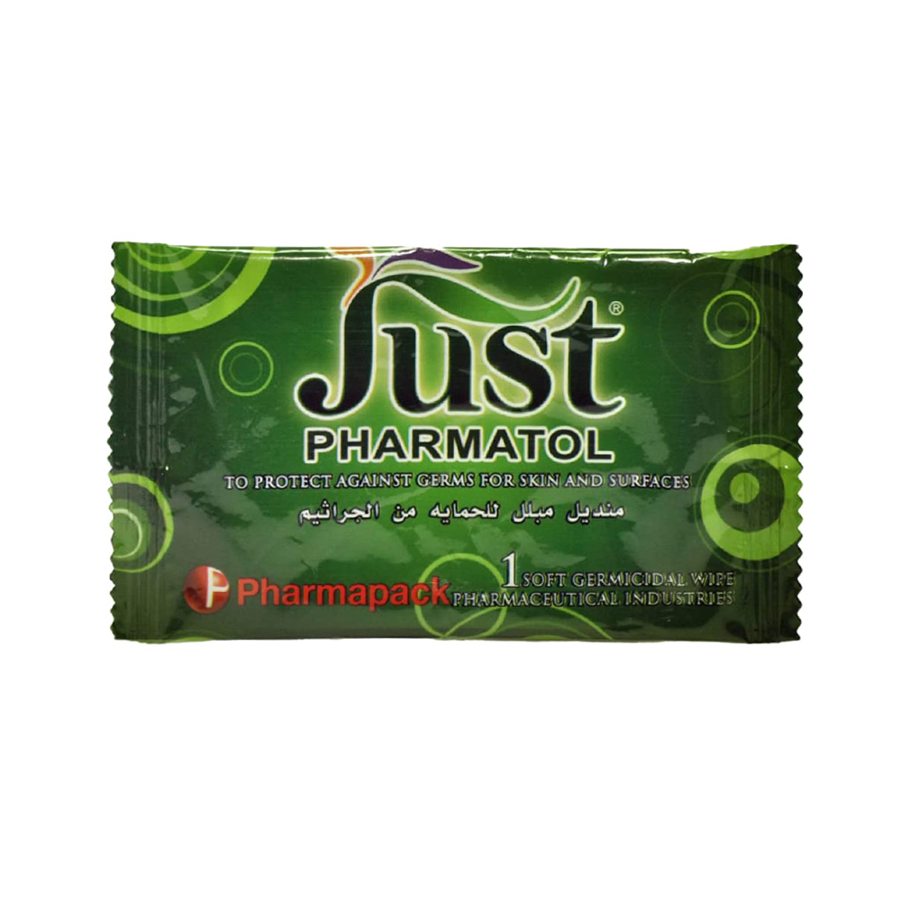 Just Wet Wipes Pharmatol 15pcs