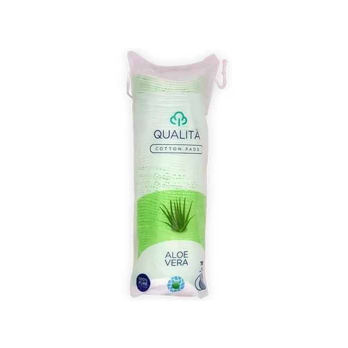 Qualita Cotton pads Aloe Vera 70pcs Double face