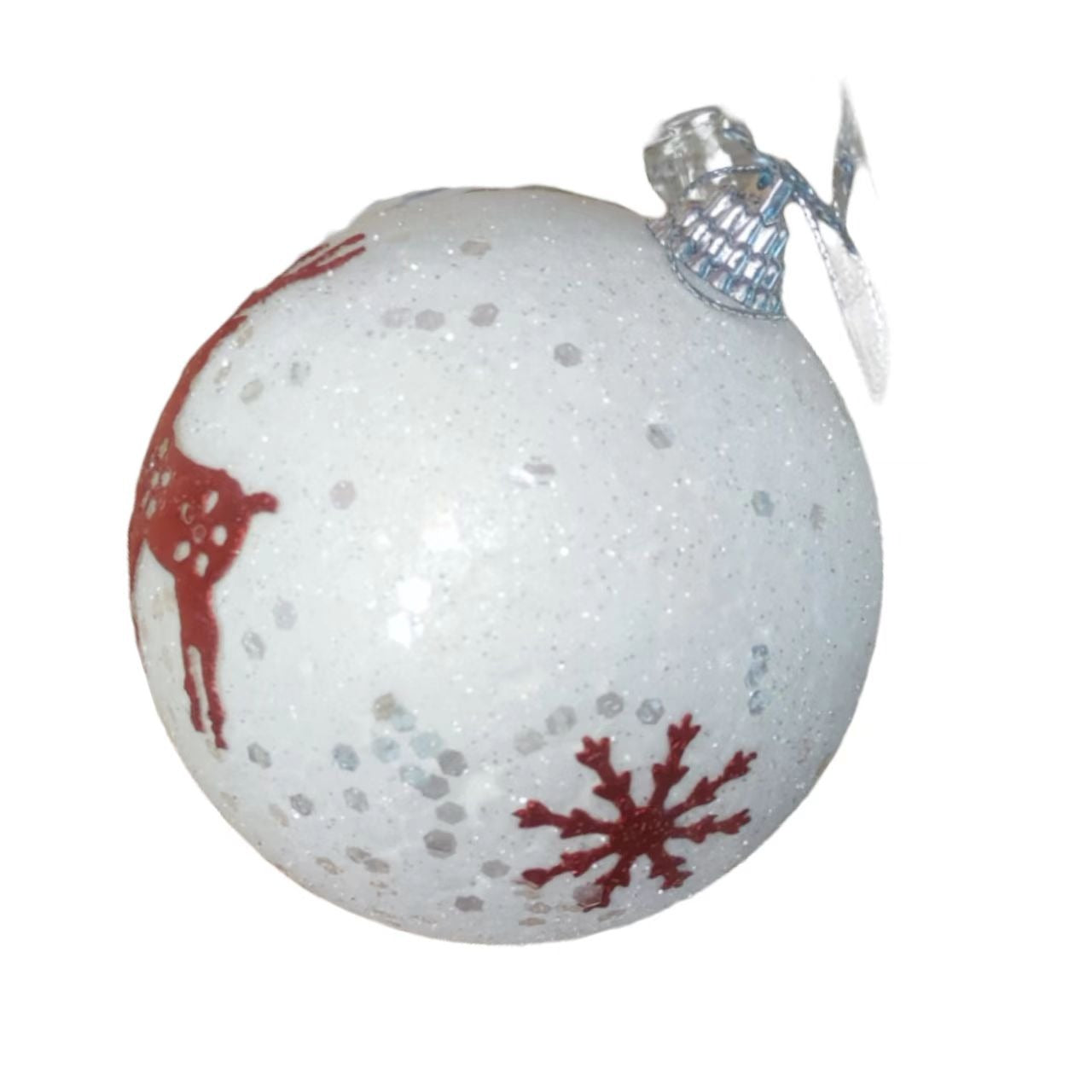 Smart tree -christmas 1 balls WHITE color