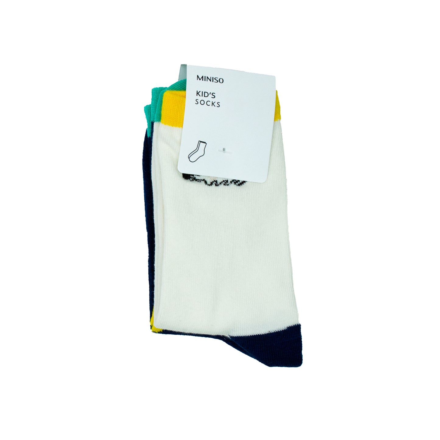 Kids socks pack of 2 KCD-112 size 8 to 10