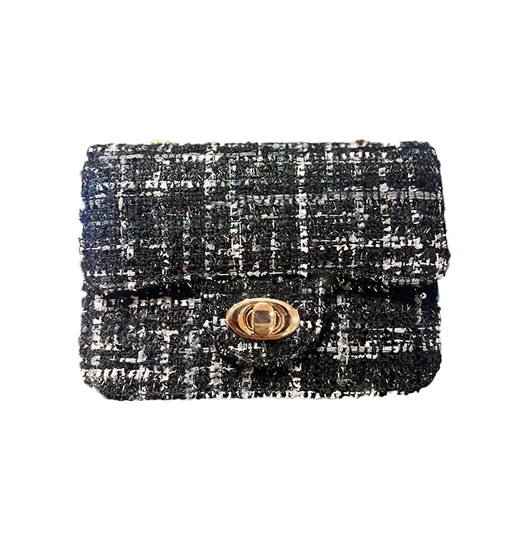 Plaid Shoulder Bag S