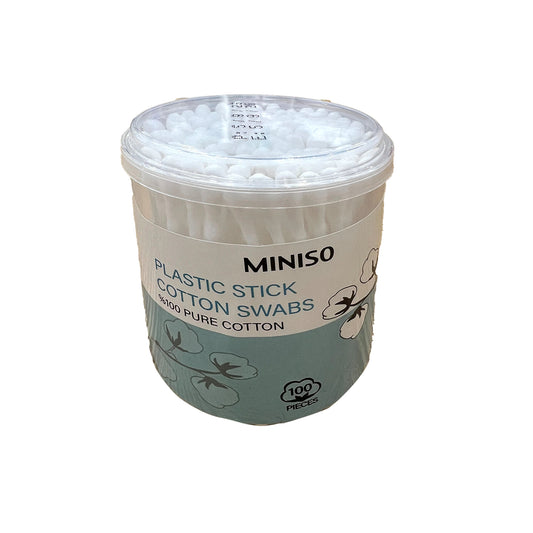 Eama Miniso Plastic Cotton swabs 100pcs
