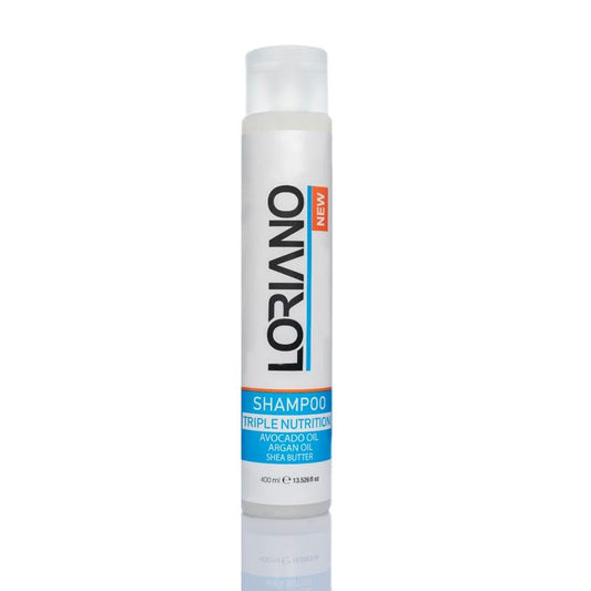 Loriano triple nutrition shampoo 400 ml