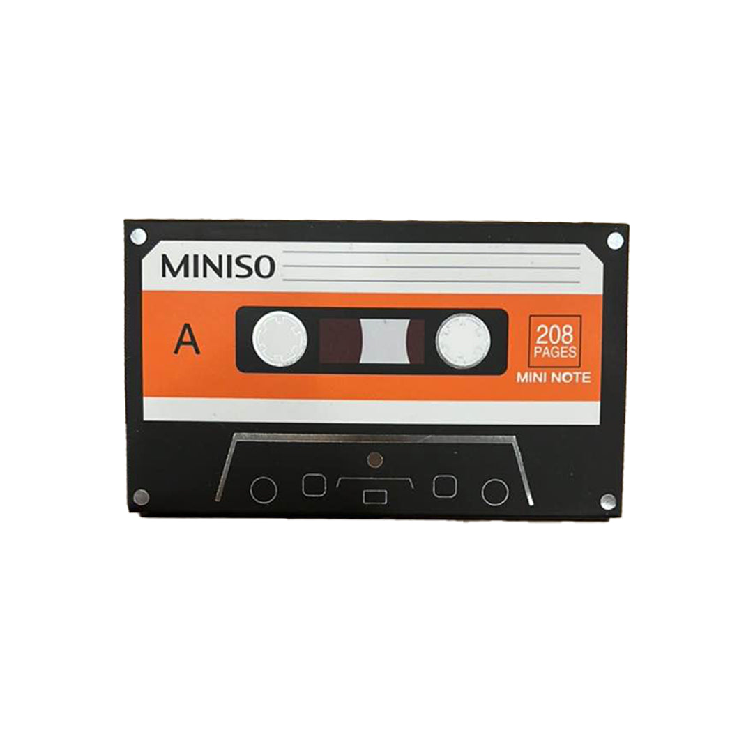 Cassette Tape Design Book 104 Sheets(Dark Gray)