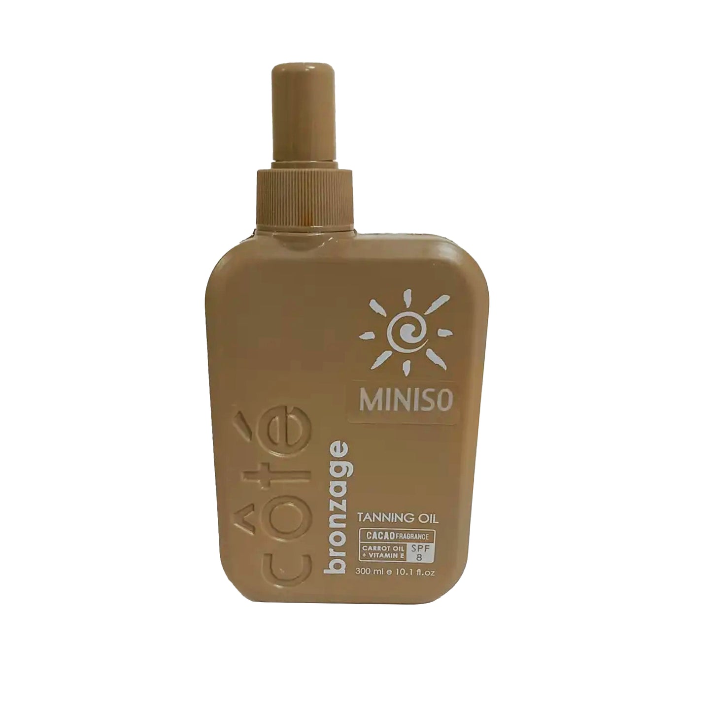 Cote Bronzage Tanning Oil spf 8 Cacao 300 ML