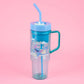 Disney Lilo & Stitch Collection Plastic Tumbler with Straw (1250mL) (Stitch)