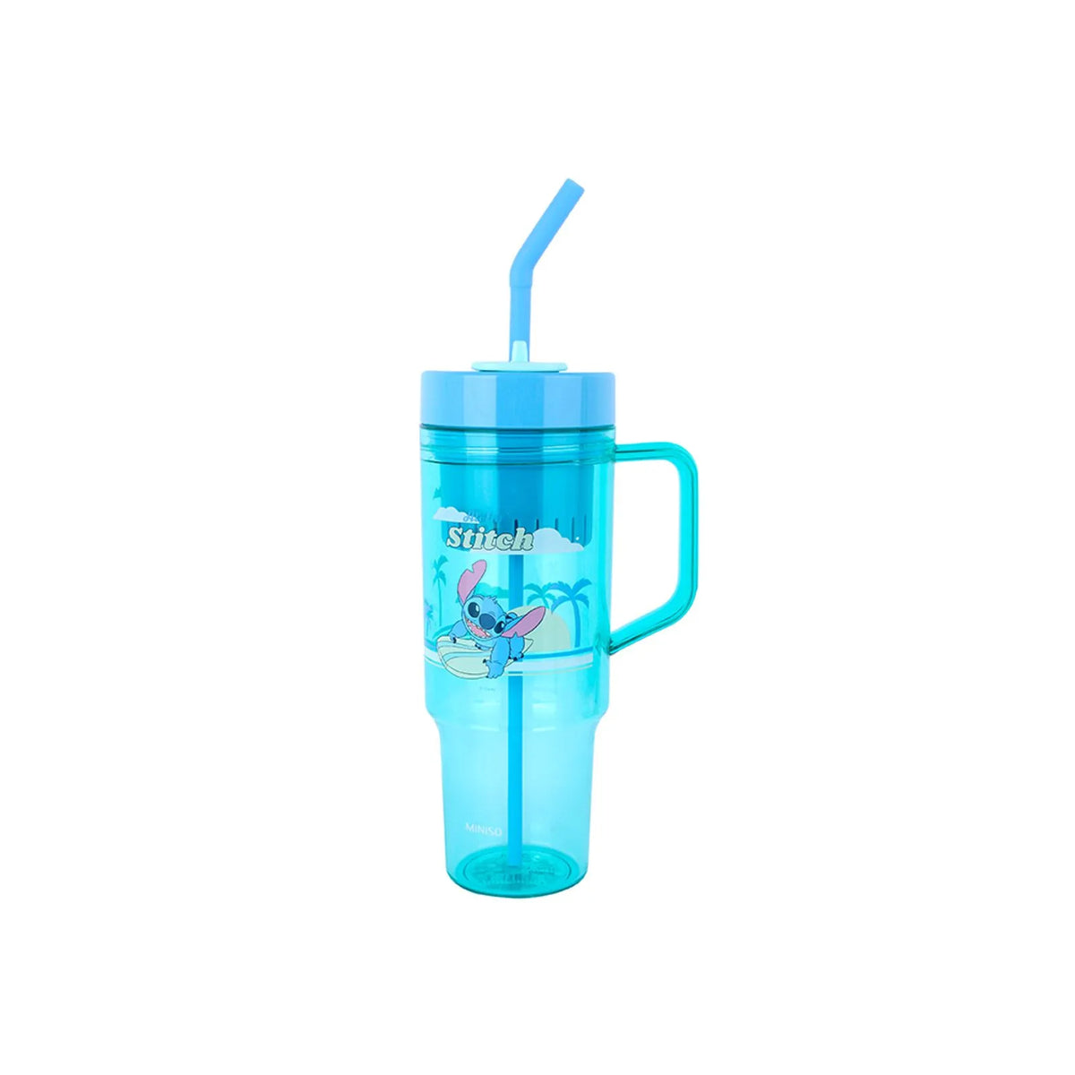 Disney Lilo & Stitch Collection Plastic Tumbler with Straw (1250mL) (Stitch)