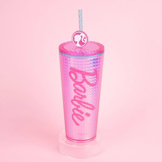Barbie Shining Collection Double Wall Tumbler with Straw (775mL)