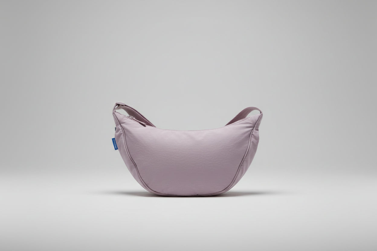City Series Small Dumpling-Shaped Crossbody Bag(Light Pink)