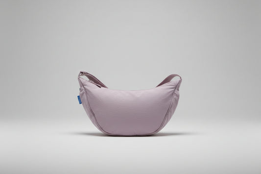 City Series Small Dumpling-Shaped Crossbody Bag(Light Pink)