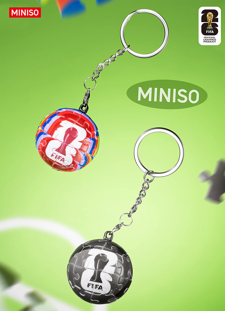 FIFA WORLD CUP 2026 Collection 3D Puzzle Keychain (Black)