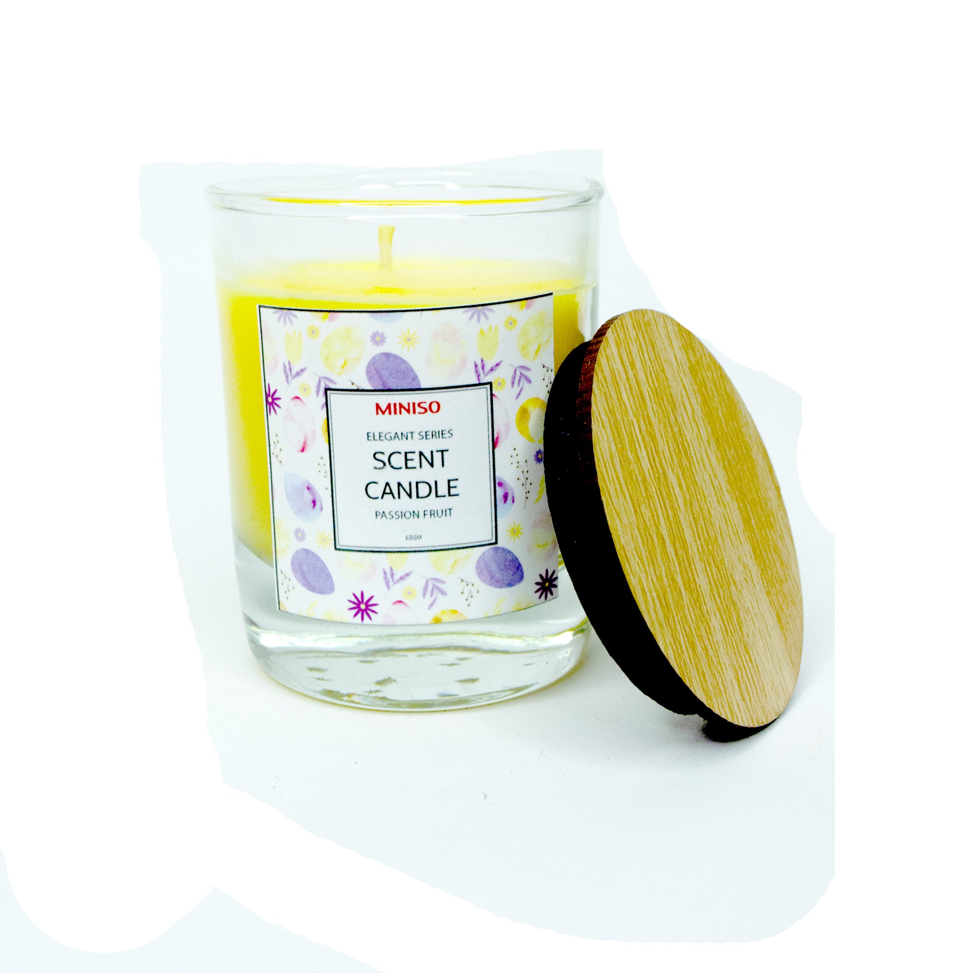 Shmooa Soya Candle 65GM Passion Fruit Miniso Egypt