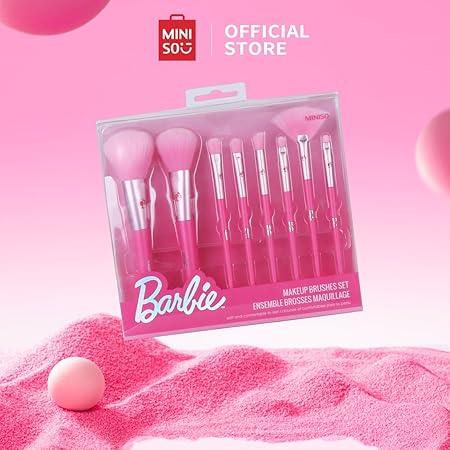 Barbie Collection Makeup Brushes Set (8 pcs)