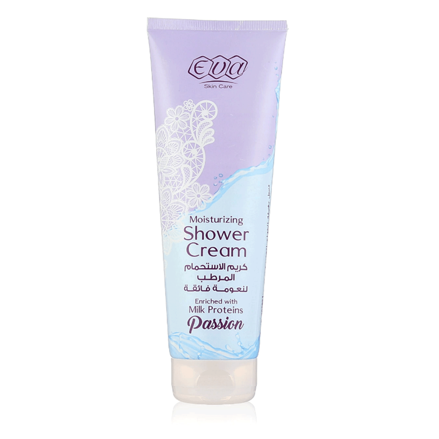 Eva Skin Care passion Shower Cream + loofa