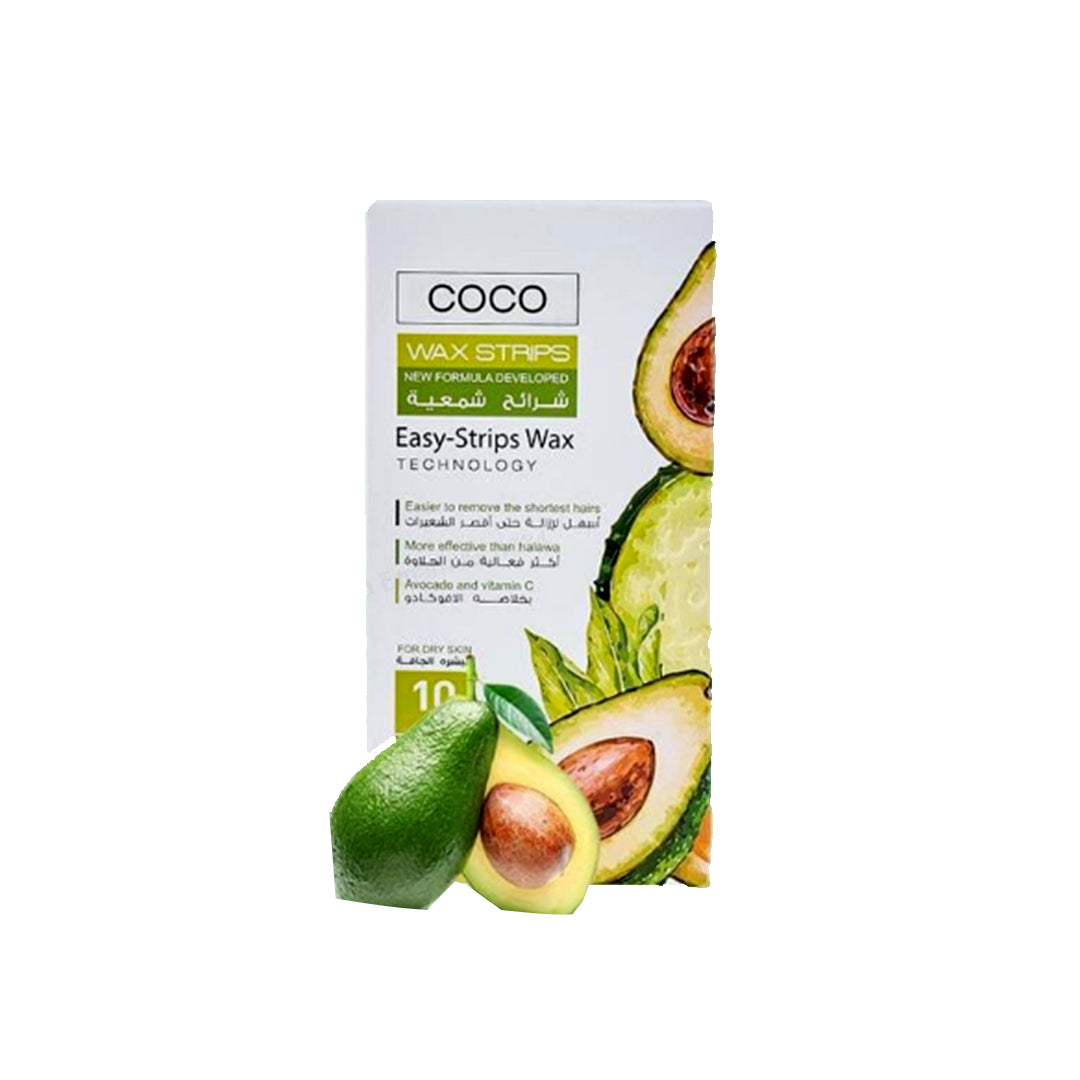 COCO Wax Strips Avocado Miniso Egypt