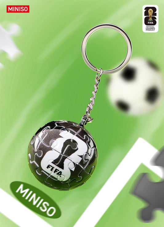 FIFA WORLD CUP 2026 Collection 3D Puzzle Keychain (Black)