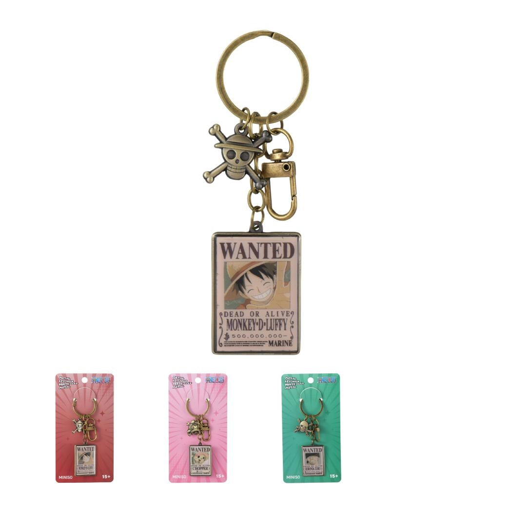 One Piece Classic Collection Metal Keychain (Random Design)