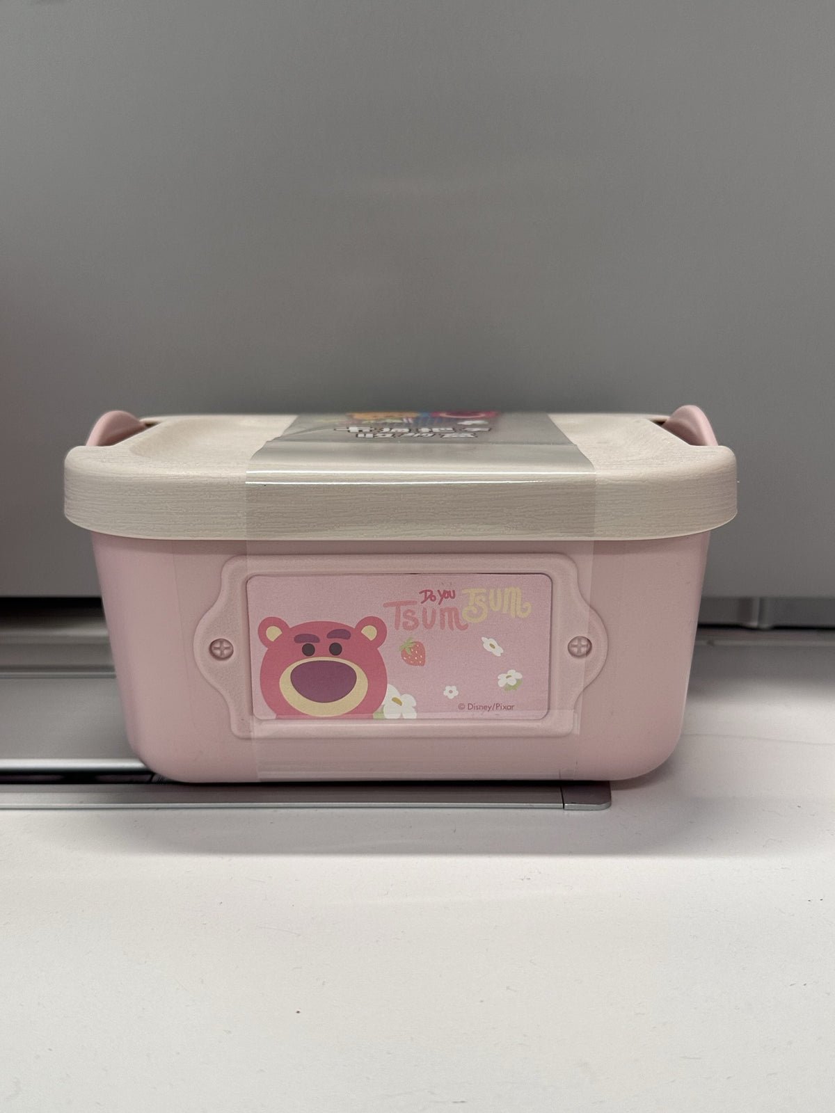 Disney Tsum Tsum Collection Storage Box with Handle (M)(Lotso)