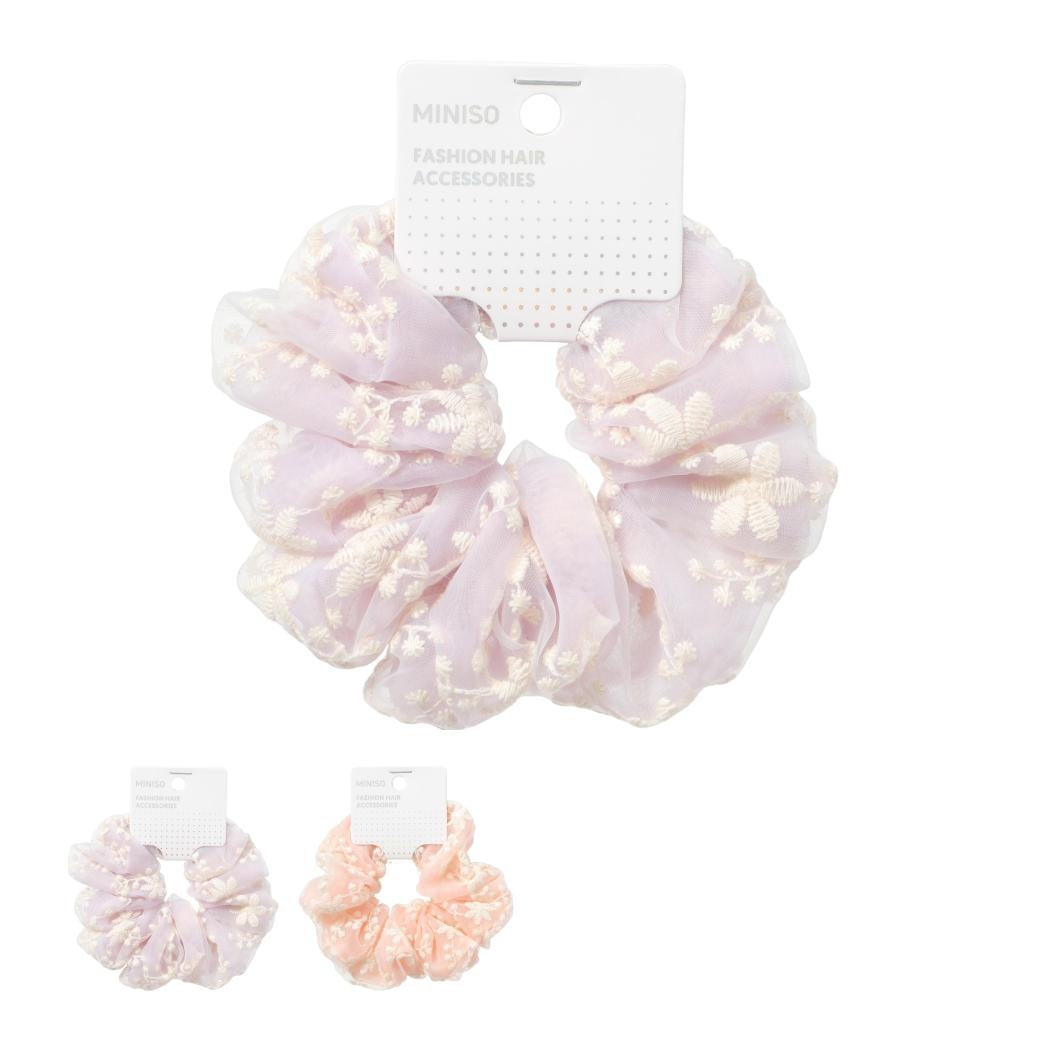 Fashion Series Lace Hair Scrunchie (1 pc) (Random Design)