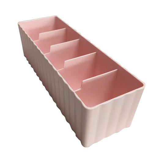 Macaron Series 5 Compartment Organizer (Pink)