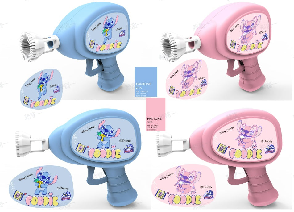 Disney Stitch Dinner Party Collection Inertia Bubble gun (A) (2 Assorted Models)