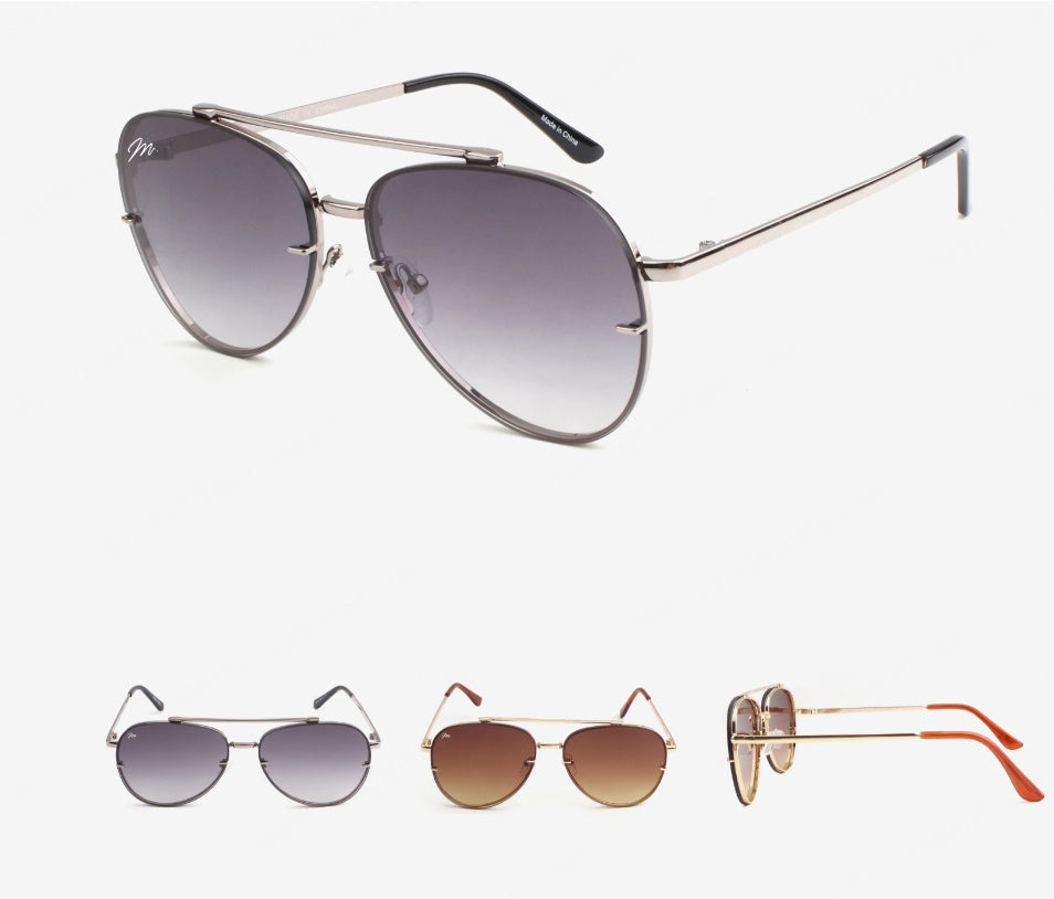 R-058 Aviator Sunglasses (Random Design)