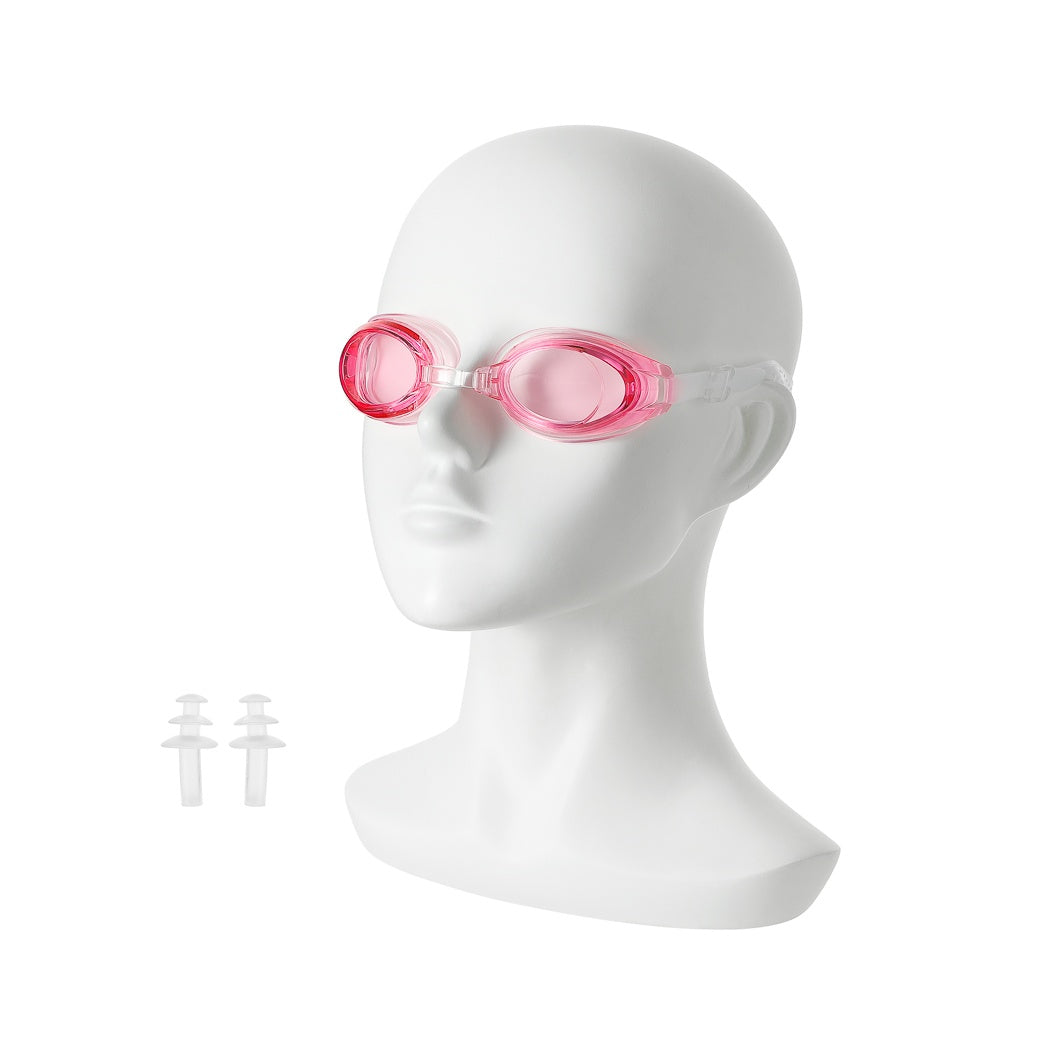 Adult's Basic Swimming Goggles(Pink)
