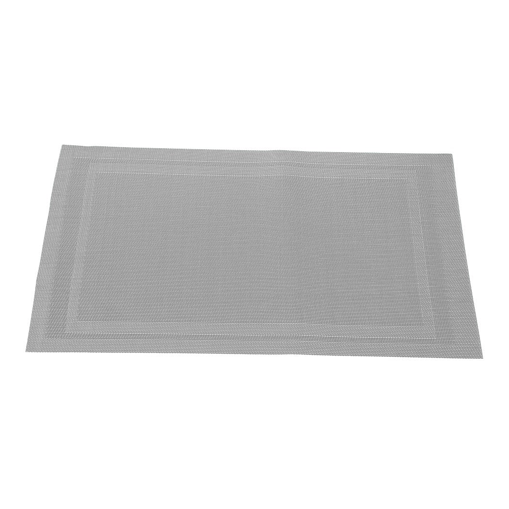 Rectangle Placemats Set (2 pcs)(Silver)