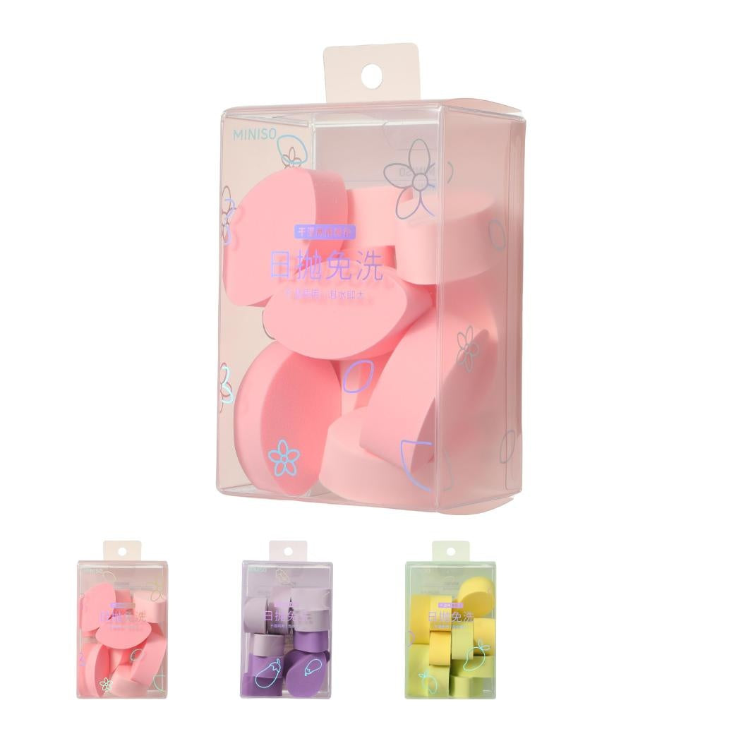 Wet and Dry Powder Puffs (10 pcs) (Random Design)