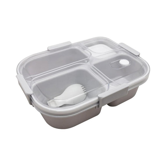 Graceful Series 4 Compartments Lunch Box 1150mL(Gray)