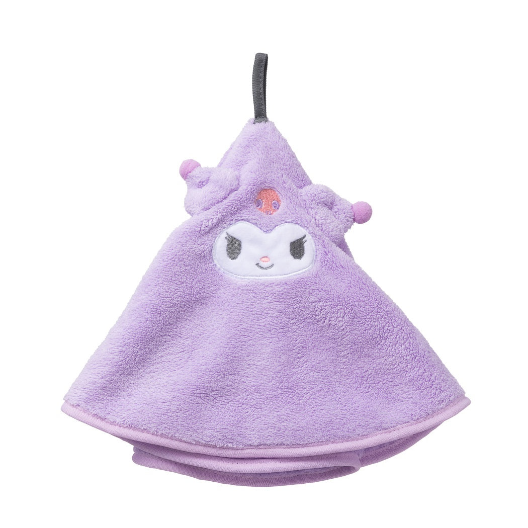 Kuromi Round Hand Towel
