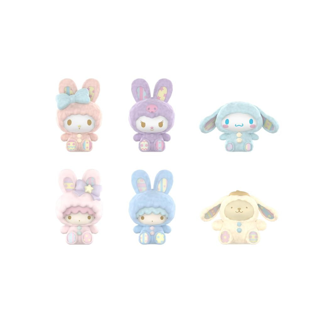 Hello Kitty and Friends Rabbit Flocking Figure Blind Box