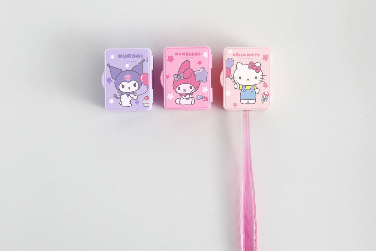 Hello Kitty and Friends Amusement Park Toothbrush Holders (2 Pack) (Random Design)