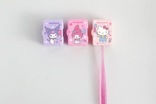 Hello Kitty and Friends Amusement Park Toothbrush Holders (2 Pack) (Random Design)