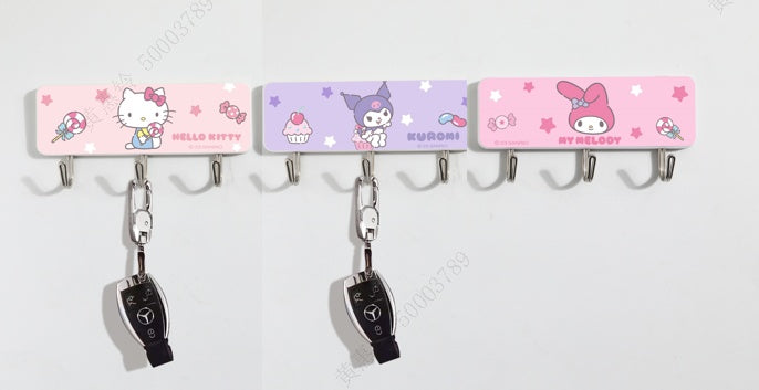 Hello Kitty and Friends Amusement Park Hook Rack (Random Design)
