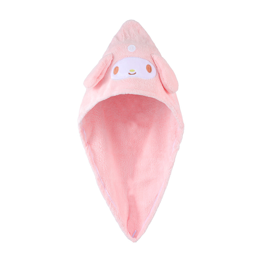 My Melody Cartoon Pattern Absorbent Hair Towel Wrap
