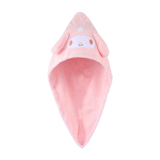 My Melody Cartoon Pattern Absorbent Hair Towel Wrap