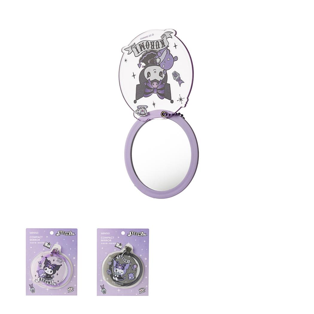 Kuromi Series Acrylic Rotating Portable Mirror