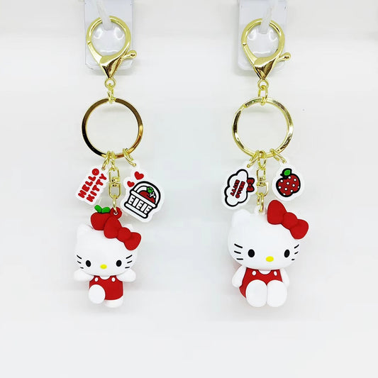 Hello Kitty Apple Collection PVC Keychain (Random Design)