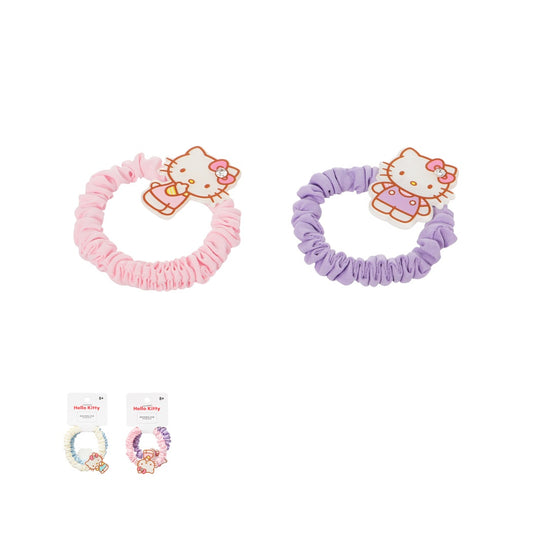 Hello Kitty Hair Ties (2 pcs) (Random Design)