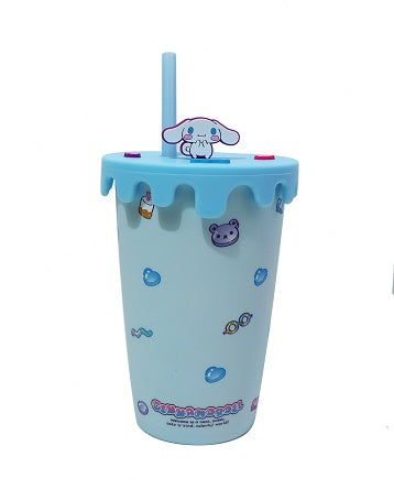 Cinnamoroll Sweet Factory Decoration Ceramic Cup with Lid & Straw 400mL