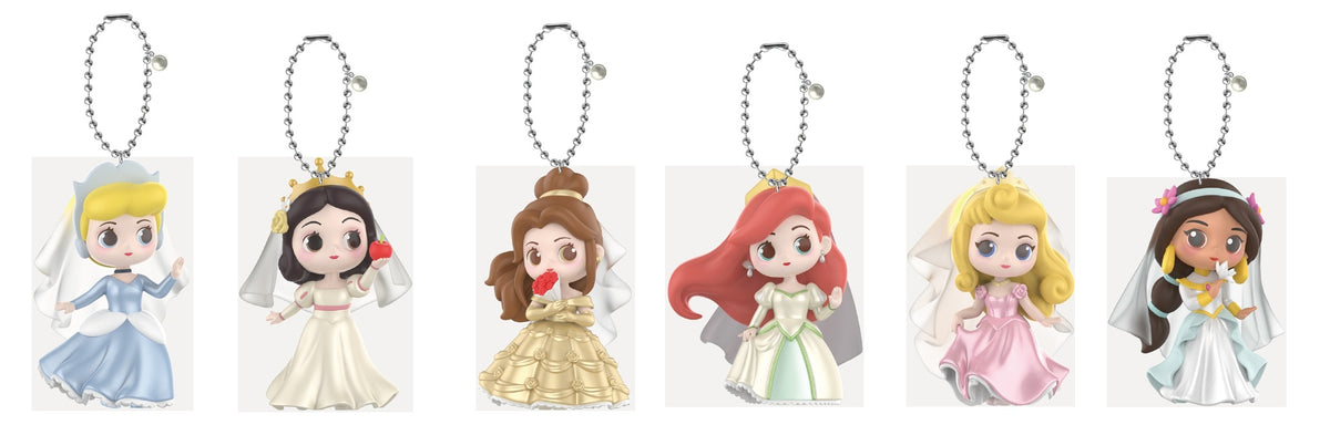 Disney Princess Collection Wedding Dress Bag Charm (Random Design)