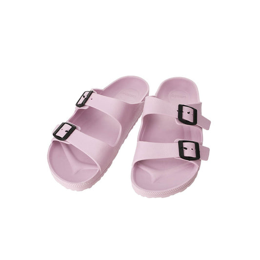 Fashion Two Band Women's Slippers 2.0(Purple,37-38)