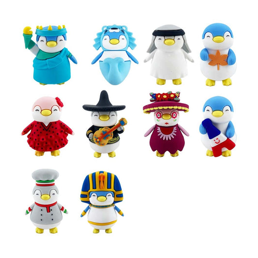 City Pen Explores the World Series PVC 3D Fridge Magnet (Random Design)