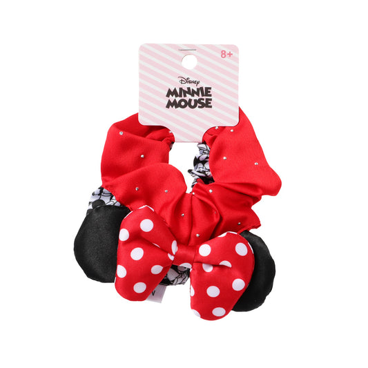 Disney Mickey Mouse Collection Hair Scrunchies 2 pcs (Minnie)